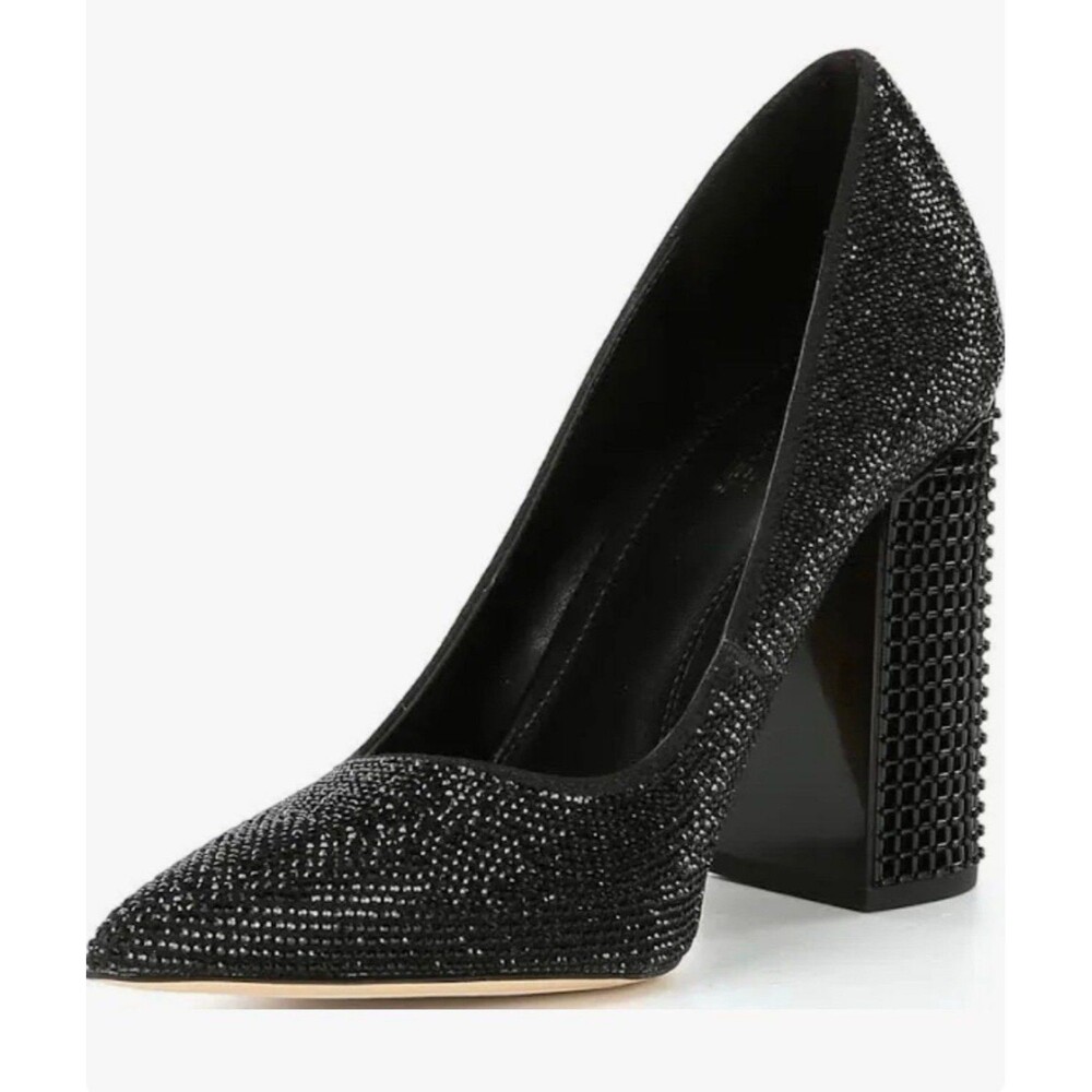 Michael Kors Black Sparkle Heels